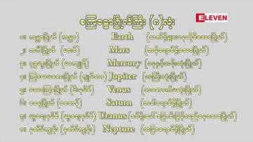 Embedded thumbnail for  သုတအလင်းတံခါး