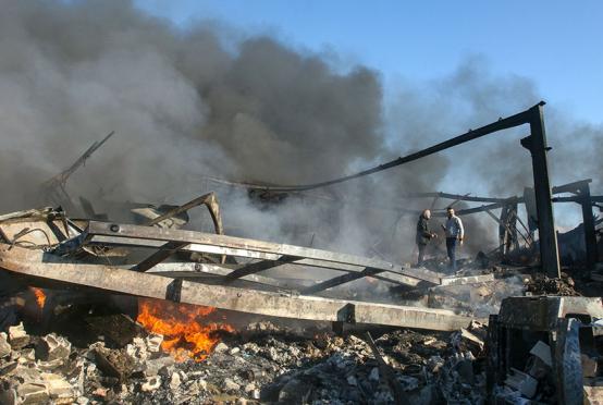 အစ္စရေးတိုက်ခိုက်မှုကြောင့် လက်ဘနွန်တောင်ပိုင်းမြို့ ဂါဇီယက်၌ ပျက်စီးမှုများဖြစ်ပေါ်နေပုံကို ဖေဖော်ဝါရီ ၂၀ ရက်တွင် တွေ့ရစဉ်(Photo: AFP)