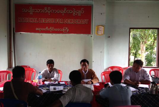 အမျိုးသားဒီမိုကရေစီအဖွဲ့ချုပ်၏ (၂၈) နှစ်ပြည့် ပါတီနှစ်ပတ်လည်နေ့ အခမ်းအနားကို စက်တင်ဘာ ၂၇ ရက်က အမျိုးသားဒီမိုကရေစီအဖွဲ့ချုပ် ဌာနချုပ်တွင် ကျင်းပစဉ်