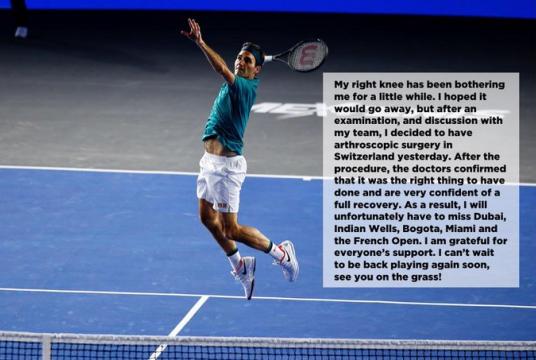 Photo: Roger Federer Twitter