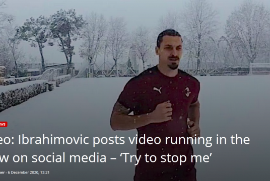 Photos : Ibrahimovic Twitter