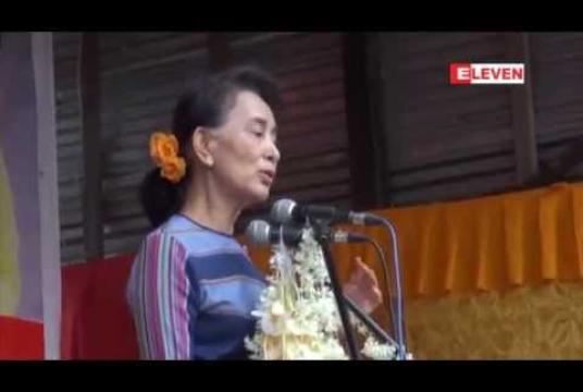 Embedded thumbnail for NLD အစိုးရဖွဲ့စည်းနိုင်ပါက ပြည်သူလူထုကို ခြိမ်းခြောက်မှာမဟုတ်ဟု ဒေါ်အောင်ဆန်းစုကြည် ပြောကြား