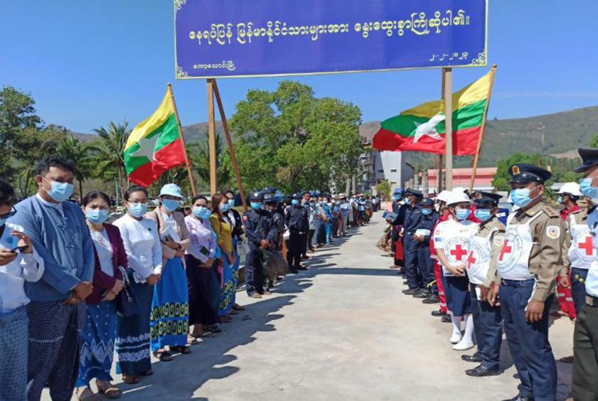 ထိုင်းနိုင်ငံ ရနောင်း အချုပ်ထောင် ဆန္ဒပြရာတွင် ပါဝင်ခဲ့သော မြန်မာနိုင်ငံသား ၆၀၀ ကျော် ကော့သောင်း