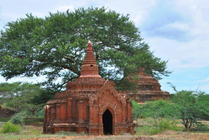 ယူနက်စကို စာရင်းဝင် ပုဂံမြို့ရှိ စေတီအချို့ကို တွေ့ရစဉ်