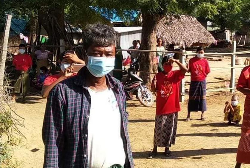 ကြိုးကြာကန်ကျေးရွာ ရာအိမ်မှူးအား တွေ့ရစဉ်