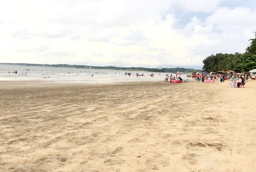 ချောင်းသာကမ်းခြေတစ်နေရာကို အောက်တိုဘာလအတွင်းက တွေ့ရစဉ်