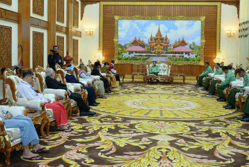 နစကနှင့် EAO များ ယခင်တွေ့ဆုံဆွေးနွေးထားမှုများကို တွေ့ရစဥ်။ Photo -cincds