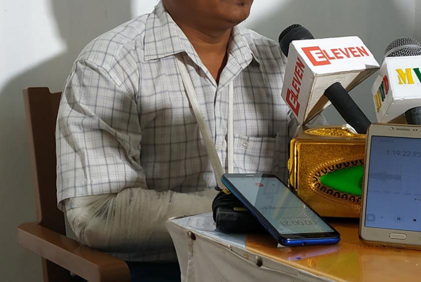 AA အဖွဲ့၏ ဖမ်းဆီးခြင်းခံခဲ့ရာမှ ပြန်လည်လွတ်မြောက်လာသူတစ်ဦးက ရှင်းလင်းစဉ်