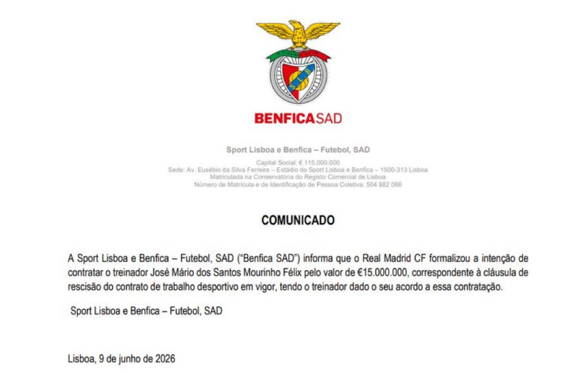 Photo: Benfica