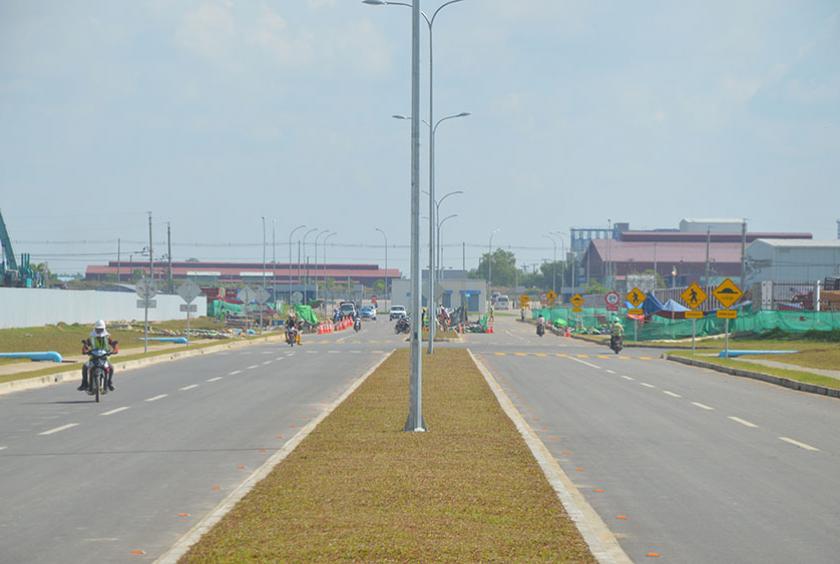 သီလဝါအထူးစီးပွားရေးဇုန်တစ်နေရာကို တွေ့ရစဉ် (ဓာတ်ပုံ-အောင်မျိုးသန့်)