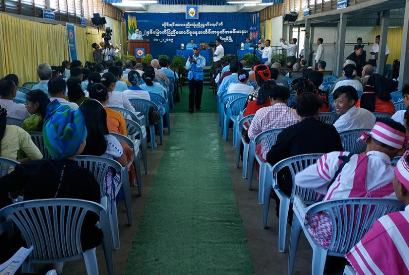 တိုင်းရင်းသား စည်းလုံးညီညွတ်ရေးပါတီက ဖေဖော်ဝါရီ ၁၁ ရက်တွင် (၇၂) နှစ်မြောက် ပြည်ထောင်စုနေ့ အထိမ်းအမှတ် ခမ်းအနား ကျင်းပစဉ်