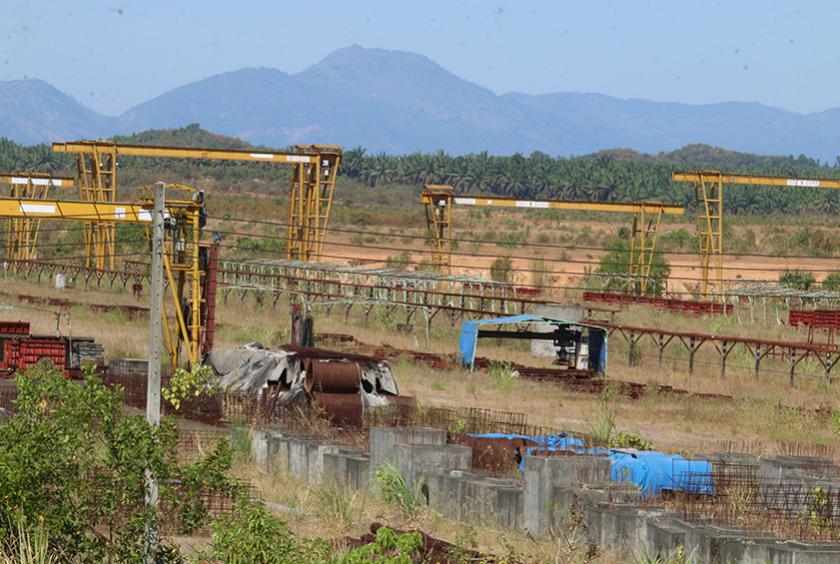 ၂၀၂၀ ပြည့်နှစ် ဒီဇင်ဘာ ၃၀ ရက်က တွေ့မြင်ရသည့် ထားဝယ်အထူးစီးပွားရေးဇုန်တစ်နေရာ (ဓာတ်ပုံ - အောင်သူ/Dawei Watch)