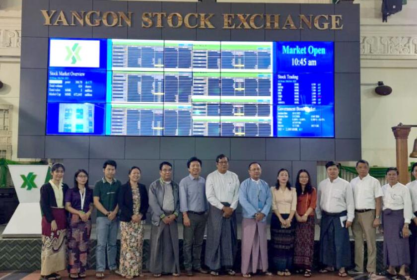 ပြီးခဲ့သည့်ဖေဖော်ဝါရီလအတွင်းက YSX သို့ MAEX မှ တာဝန်ရှိသူများ Listing Application တင်သွင်းစဉ်