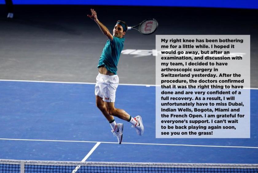 Photo: Roger Federer Twitter