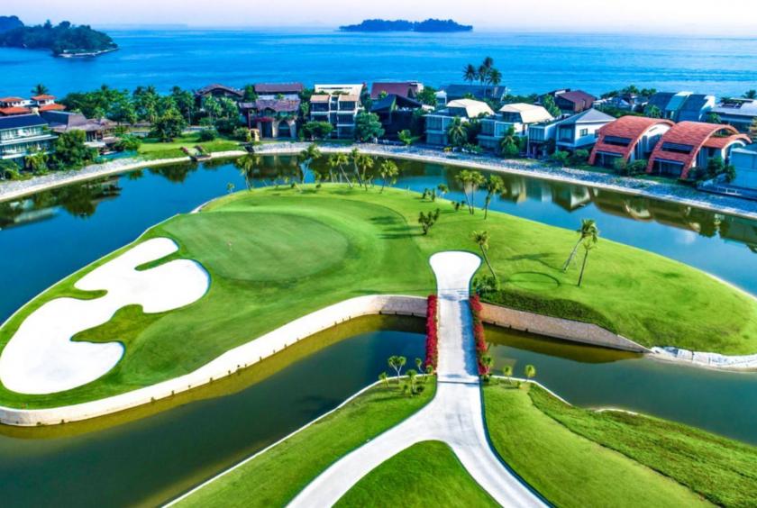 HSBC Women's World Championship ပြိုင်ပွဲကျင်းပမည့် စင်ကာပူနိုင်ငံရှိ ဆန်တိုဆာဂေါ့ဖ်ကွင်း(Photo: golfscape)
