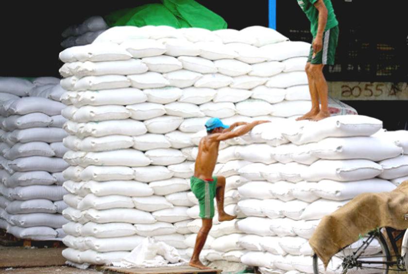  ဘုရင့္ေနာင္ရွိ ဆန္ပြဲ႐ံုတစ္ခုကို ယခင္ႏွစ္က ေတြ႕ရစဥ္
