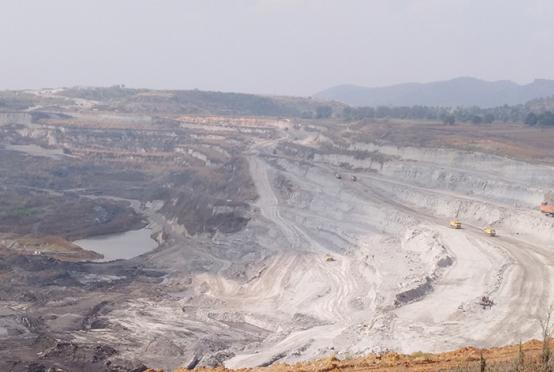  တီကျစ်ကျောက်မီးသွေးမိုင်းများကို ယခုရက်ပိုင်းအတွင်း တွေ့ရစဉ်